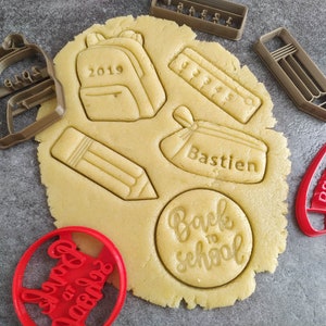 Cookie cutters - Back-to-school theme | Designed and manufactured in France