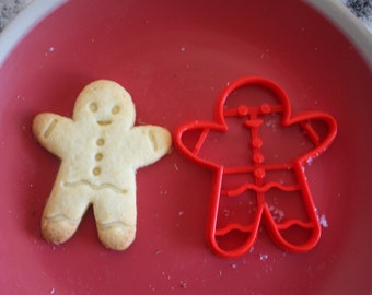 Gingerbread Man Cookie Cutter | Designed and Made for You