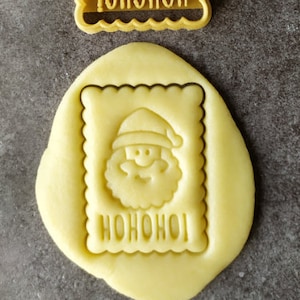 Tagliabiscotti Petit Beurre di Babbo Natale | Progettato e realizzato per te