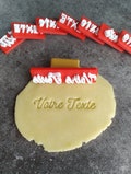 Customizable text stamp - Choice of typography - With or without handle