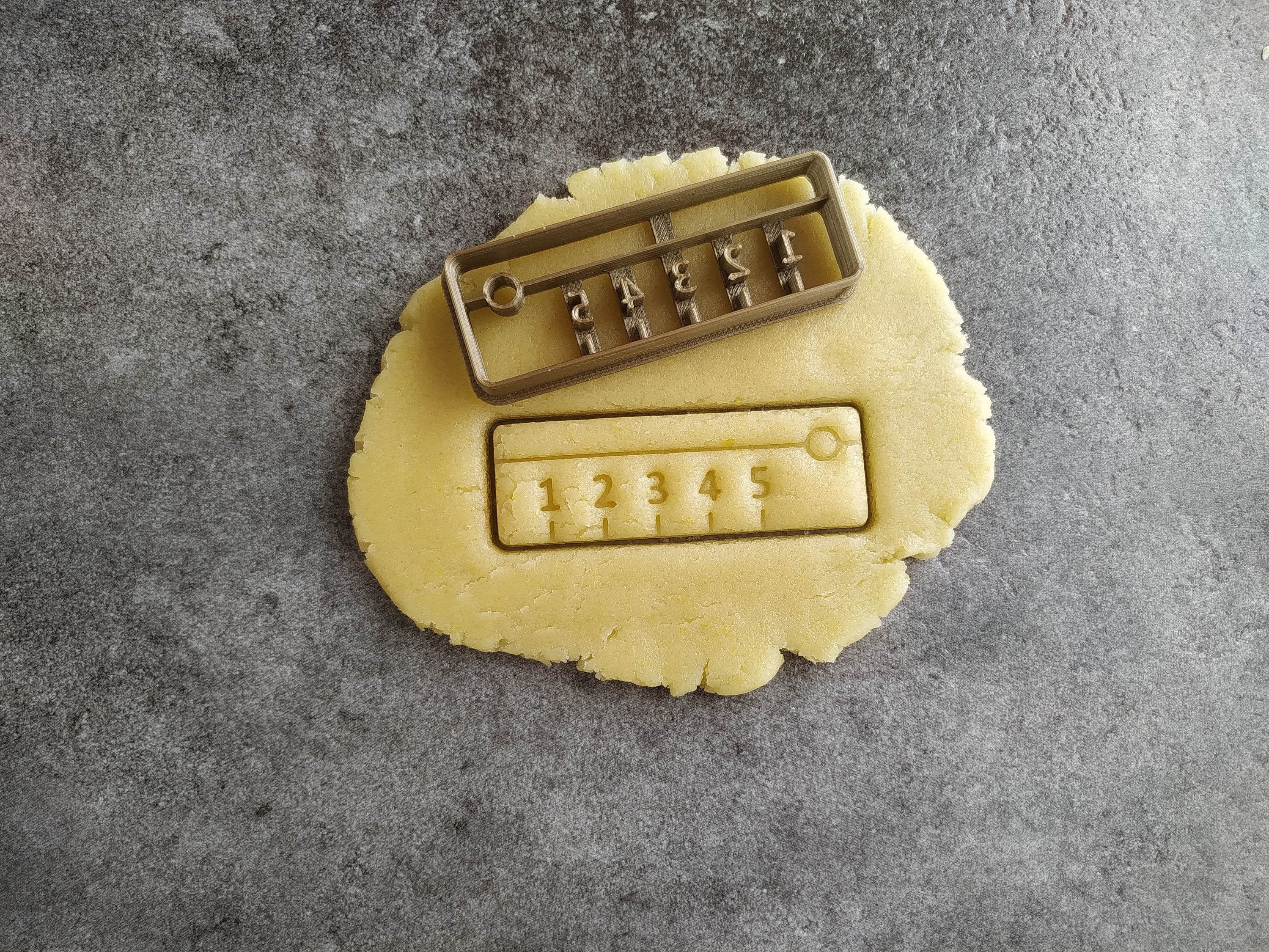 Emporte-Pièce Règle - Thème Rentrée Scolaire | Conçu et Fabriqué en France