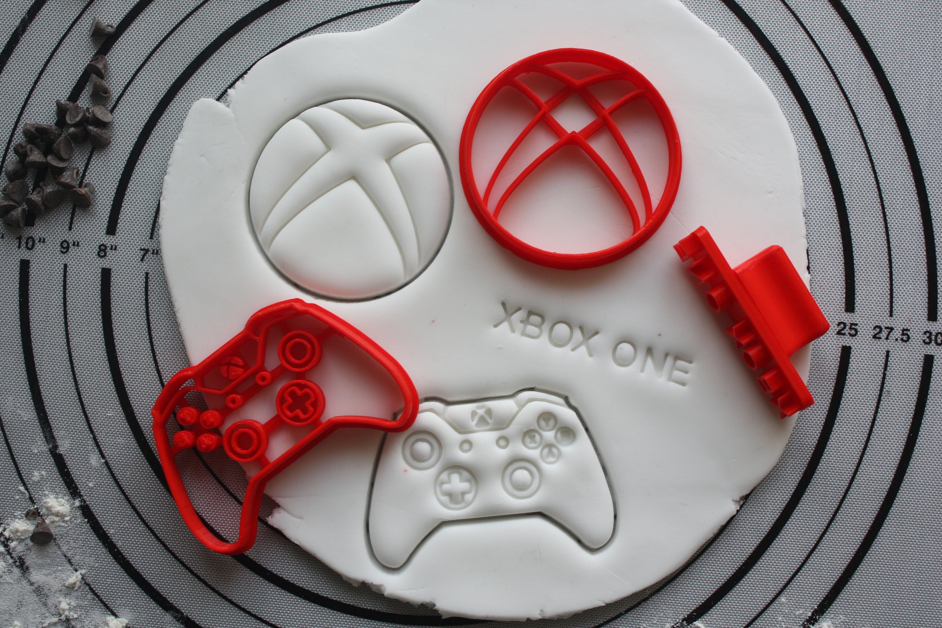 Set of cookie cutters xbox one / kids games dough cutters Etsy