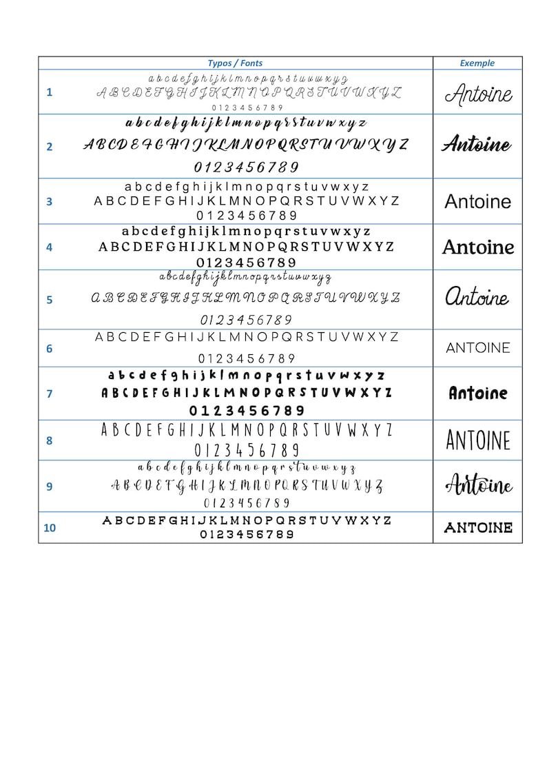 Customizable text stamp Type of your choice With or without handle image 2