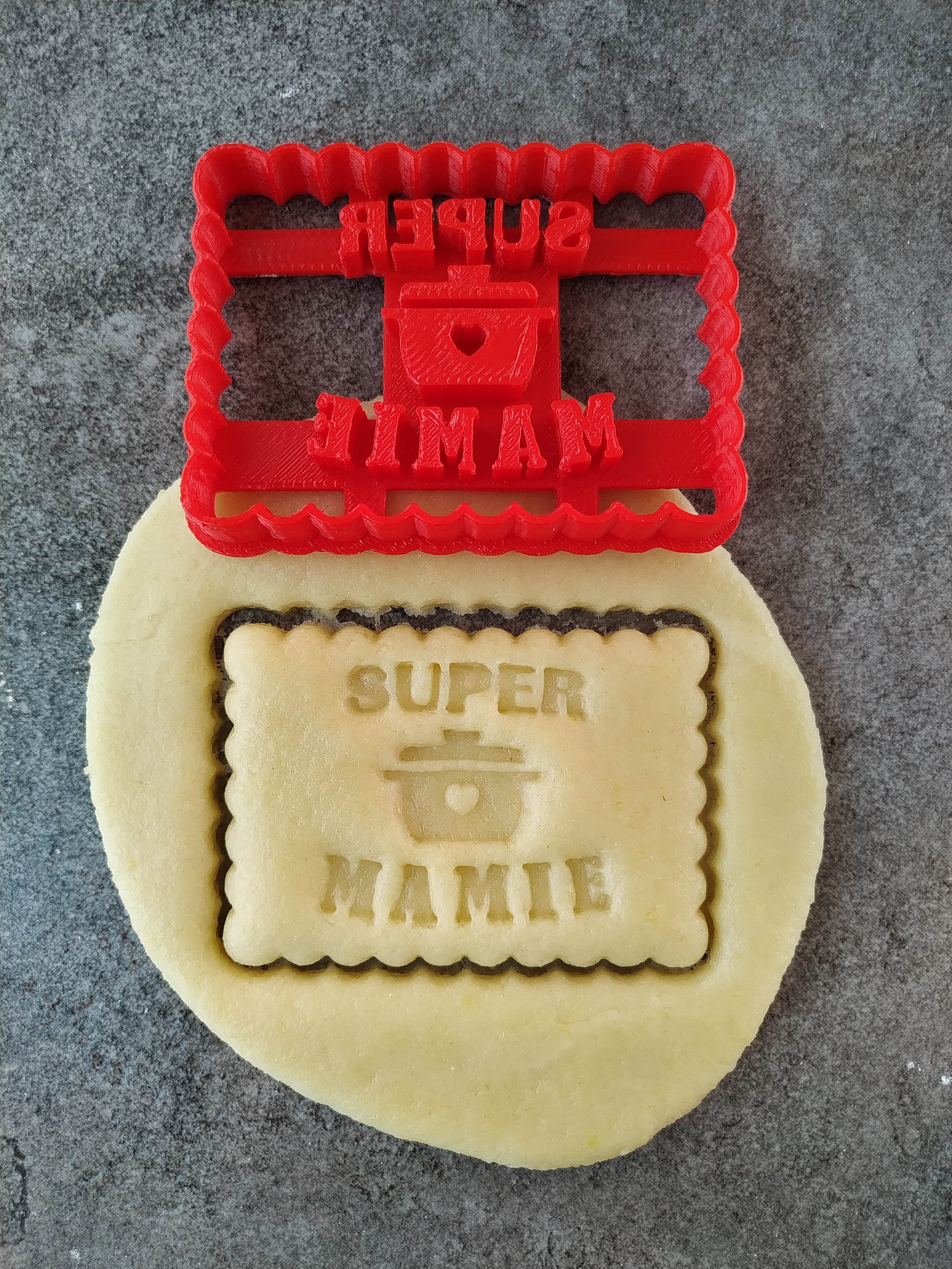 Emporte-Pièce Super Mamie - Petit Beurre | Conçu et Fabriqué en France