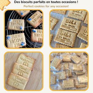 Moldes para galletas con temática de comida rápida: refresco, hamburguesa, patatas fritas, pizza imagen 9
