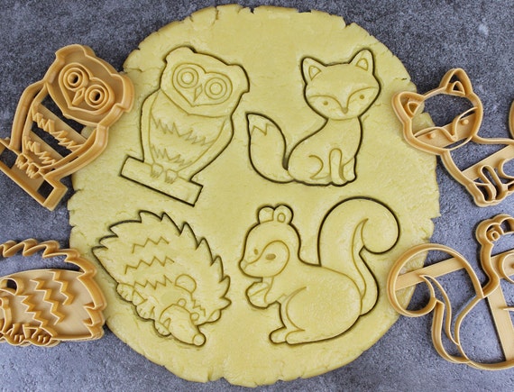 Set di stampi per biscotti con cavallo e ferro di cavallo, 7 cm