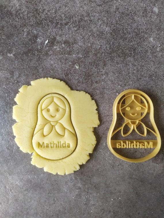 Matryoshka cookie best sale cutter