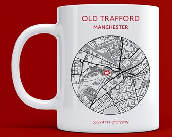 Tazza Man Utd: mappa dell'Old Trafford