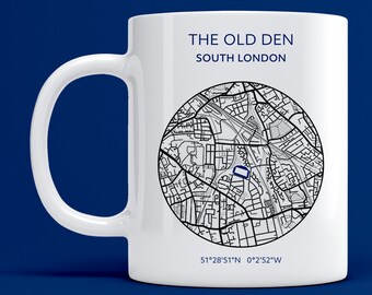Tazza Millwall: la mappa Old Den