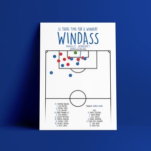 Sheffield Wednesday print: Windass - Play Off Final 2023