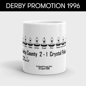 Derby 1996: Subbuteo mug
