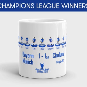 Chelsea 2012: Subbuteo mug