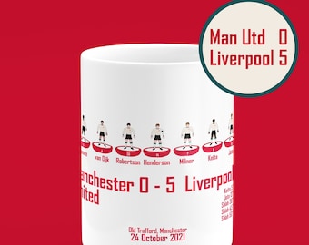 Liverpool mug: 5-0 all'Old Trafford