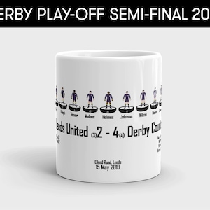 Derby 2019: Subbuteo mug