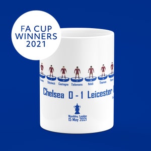 Leicester City mug: Cup Winners 2021