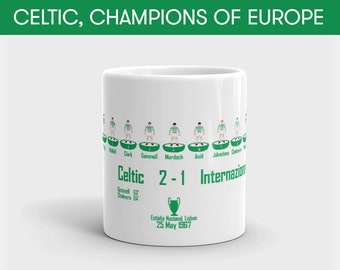 Celtic, Lisboa Lions 1967: Caneca Subbuteo