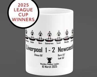 Caneca do Newcastle: Vencedores da Taça da Liga de 2025