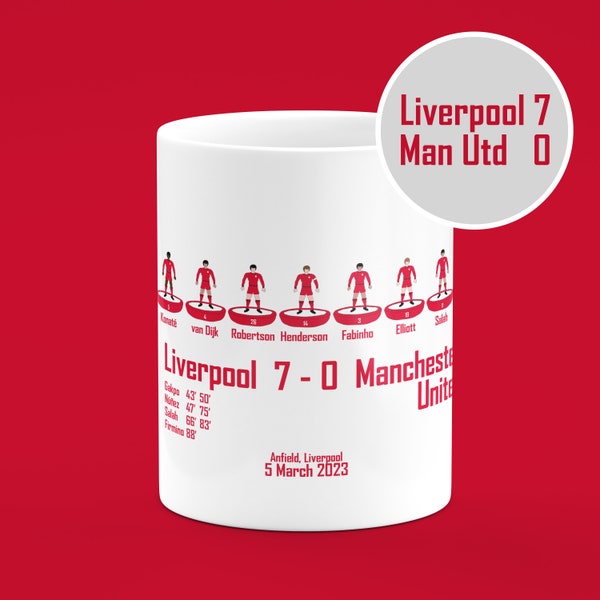 Liverpool mug: 7-0 at Anfield