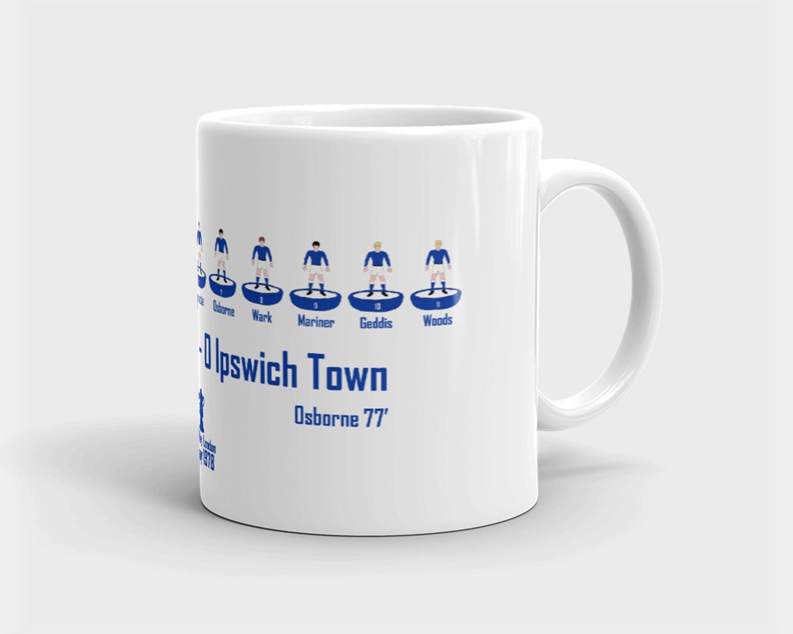 Ipswich Town 1978: Subbuteo mug | Etsy