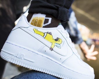 air force 1 bart simpson