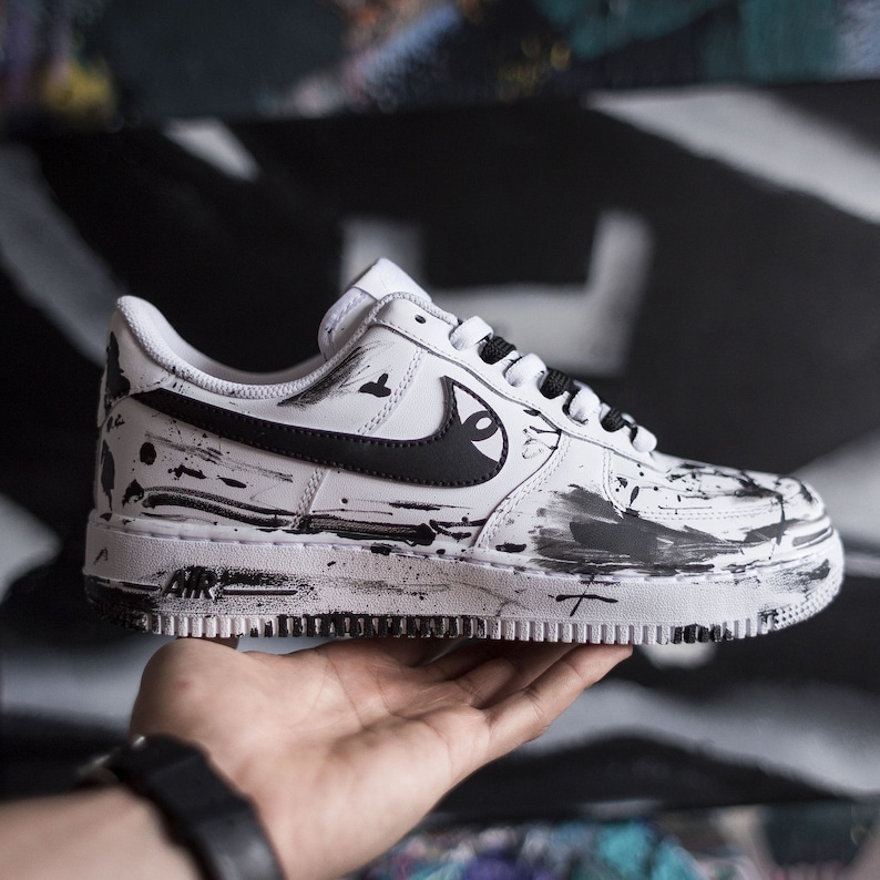 LIMITED EDITION Nike Air Force 1 Noriaki personnalisé | Etsy