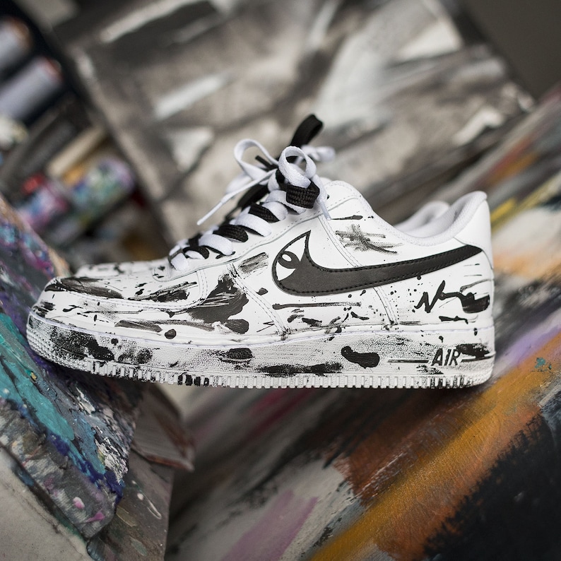 LIMITED EDITION Nike Air Force 1 Noriaki personnalisé Etsy
