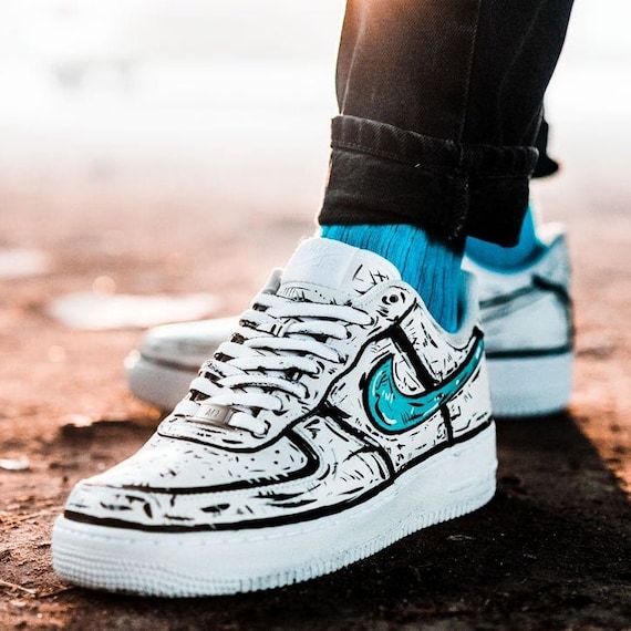 nike af 1 cartoon