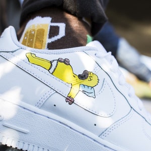 nike air force 1 the simpsons