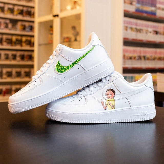 rick and morty air force 1