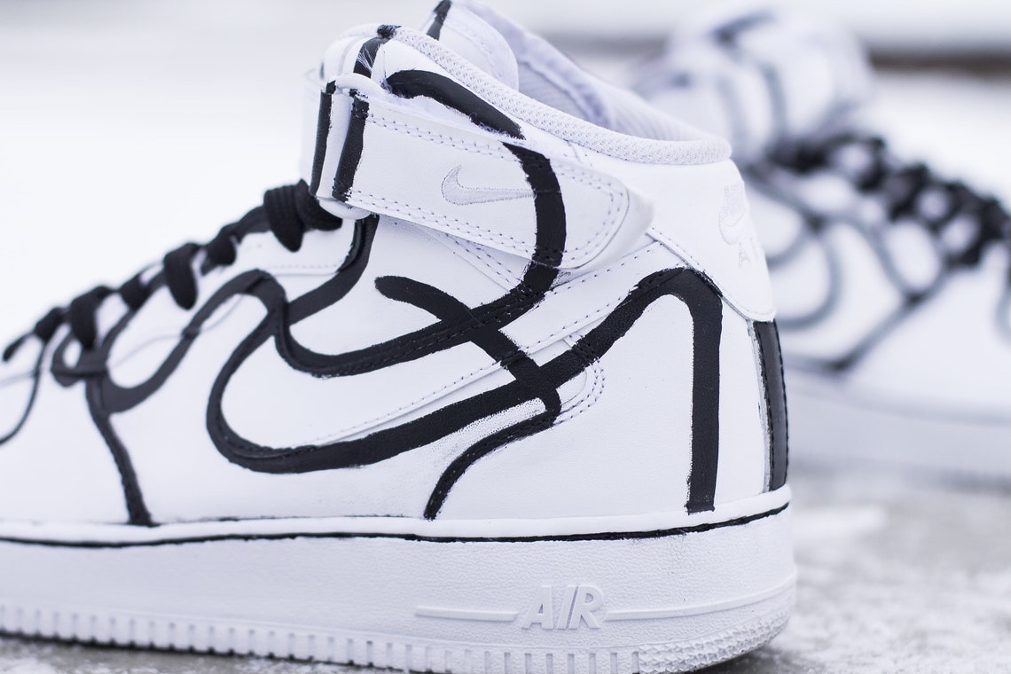 Air Force 1 SKETCH custom Available in all sizes and colors | Etsy
