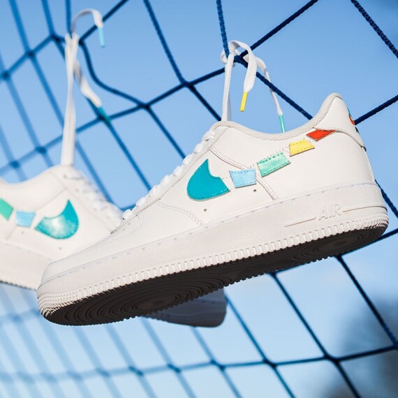 nike air force 1 customizable swoosh