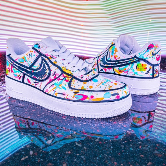 Nike Air Force 1 Scratch Paints Custom 