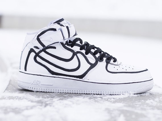 sketch air force ones