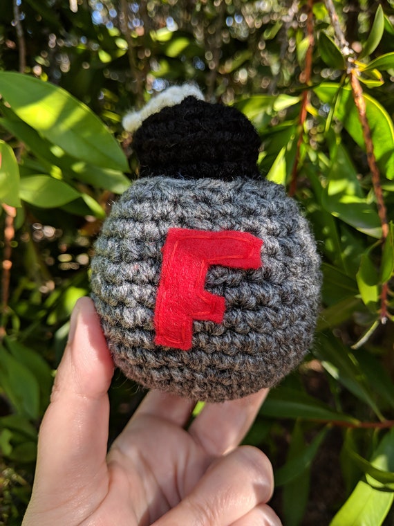 Fbomb, Crochet F-Bomb, Gag Gift, Novelty Gift, F Bomb Crochet, Adult Humour, Funny Joke Gift, Office Gift, April Fools Day - Made to Order Fbomb, Crochet F-Bomb, Gag Gift, Novelty Gift, F Bomb Crochet, Adult Humour, Funny Joke Gift, Office Gift, April Fools Day - Made to Order