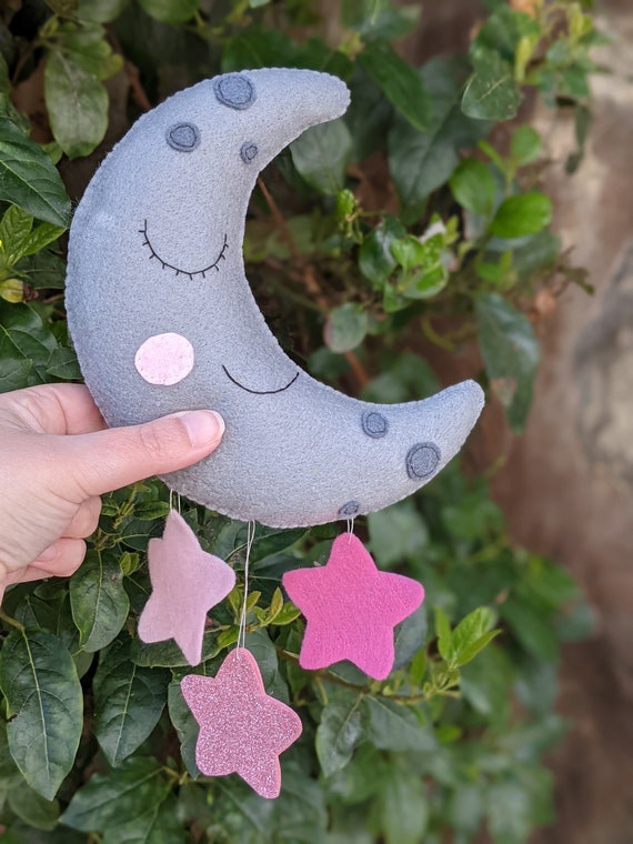 Sleepy Moon and Stars Wall Hanging. Felt Nursery Decor. Kids Bedroom Wall Art. Playroom Wall Decor. Glitter Stars. Sleepy Moon and Stars Wall Hanging. Felt Nursery Decor. Kids Bedroom Wall Art. Playroom Wall Decor. Glitter Stars.