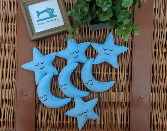 Baby Boy Nursery Garland, Baby Boy Star and Moon Garland, Blue Nursery Decor, Baby Boy Blue Nursery, Star and Moon Decor Baby Boy Nursery Garland, Baby Boy Star and Moon Garland, Blue Nursery Decor, Baby Boy Blue Nursery, Star and Moon Decor