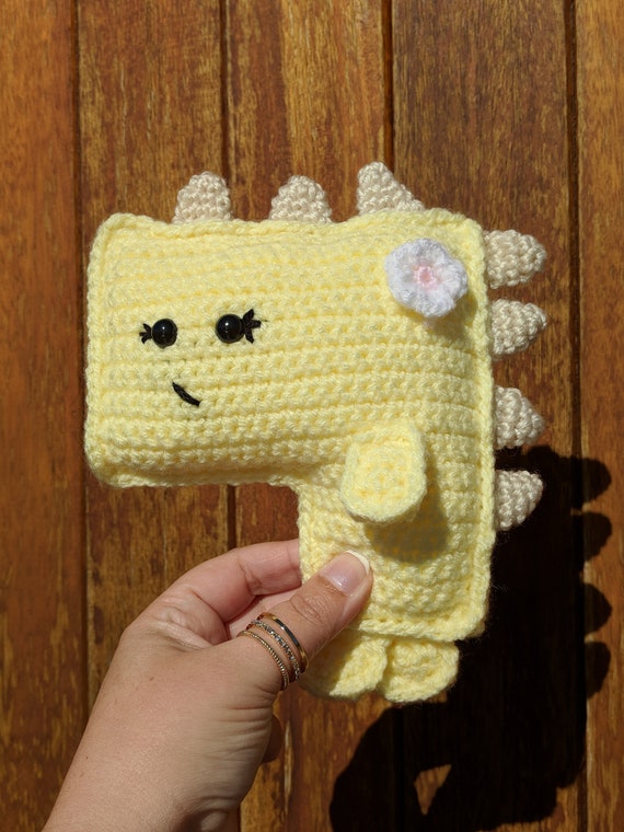 Ragdoll Dinosaur, Crochet Yellow Dinosaur, Gift for Dinosaur Lover, Terrifying T-Rex, Dino Gift, T-Rex Toy, Unisex Dinosaur, Gender Neutral Ragdoll Dinosaur, Crochet Yellow Dinosaur, Gift for Dinosaur Lover, Terrifying T-Rex, Dino Gift, T-Rex Toy, Unisex Dinosaur, Gender Neutral
