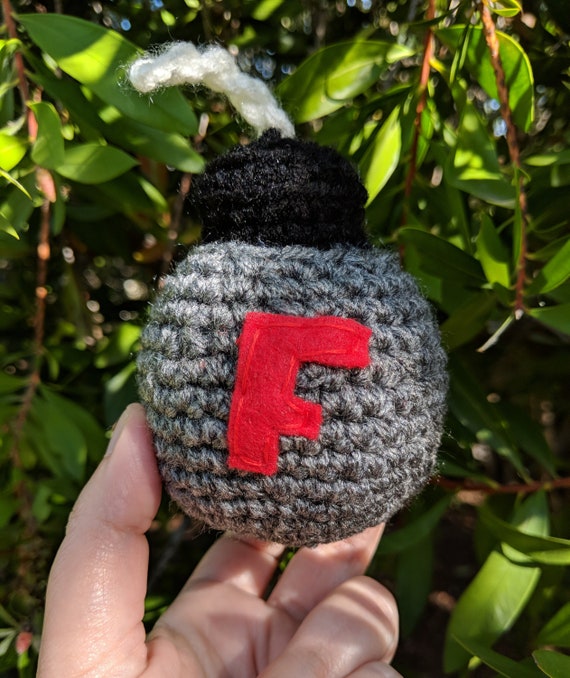 Crochet F-Bomb, Fun Secret Santa Gift or Stocking Stuffer. Crochet F-Bomb, Fun Secret Santa Gift or Stocking Stuffer.