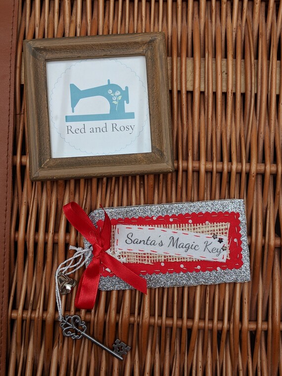 Silver Santa's Magic Key, Father Christmas's Magic Key, Perfect Family Christmas Keepsake with Jingle Bells included. Silver Santa's Magic Key, Father Christmas's Magic Key, Perfect Family Christmas Keepsake with Jingle Bells included.