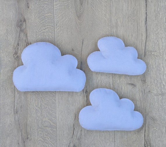 Large Felt Clouds Wall Hanging. White Cloud Nursery Wall Decor. Pack of 3 Padded Clouds. Playroom Wall Art. Unisex Cloud Themed Nursery. Large Felt Clouds Wall Hanging. White Cloud Nursery Wall Decor. Pack of 3 Padded Clouds. Playroom Wall Art. Unisex Cloud Themed Nursery.