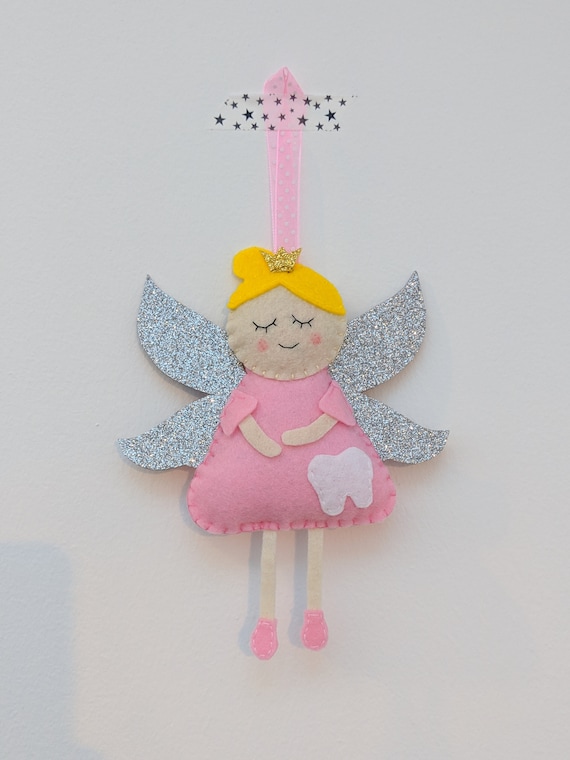 Tooth Fairy Tooth and Coin Holder, Fairy Tooth Pillow, Tooth Holder, Tooth Keepsake, Felt Fairy, Girl Tooth, Fairy Hanging Decoration. Tooth Fairy Tooth and Coin Holder, Fairy Tooth Pillow, Tooth Holder, Tooth Keepsake, Felt Fairy, Girl Tooth, Fairy Hanging Decoration.