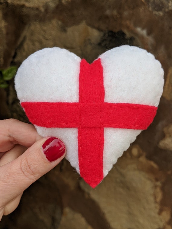 St George's Cross Heart. England Flag Heart. Three Lions. Patriotic England Love. St George's Cross Heart. England Flag Heart. Three Lions. Patriotic England Love.