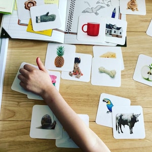 Cartes de rimes en espagnol/ Tarjetas de Rimas