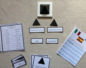 Common & Proper Nouns Activity Pack (Spanish)