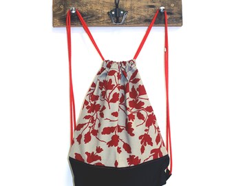 Backpack Printed Bag Bicolor