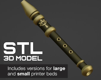 Purah Inspired Recorder [3D PRINTABLE FILE]
