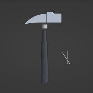 Nobara Hammer and Nails [3D FILE] image 7