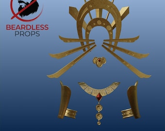 TOTK Riju Inspired Accessories [3D PRINTABLE FILE]