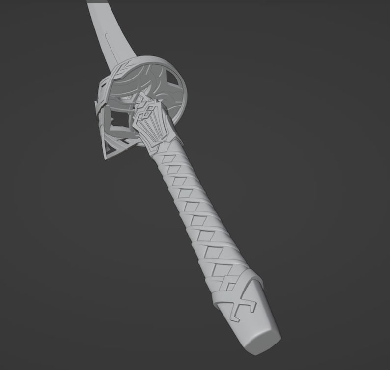 Kafka Inspired Katana [3D PRINTABLE FILE] - Etsy