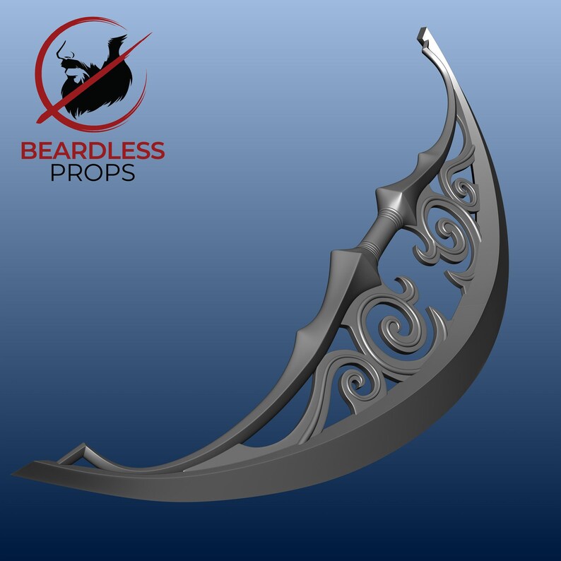 Breath of the Wild Bow of Light [3D PRINTABLE FILE] image 1